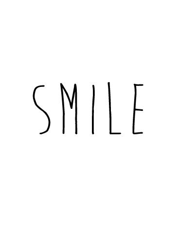 Smile, Juliste / Tekstitaulut Osoitteessa Desenio ab (7642, posters)